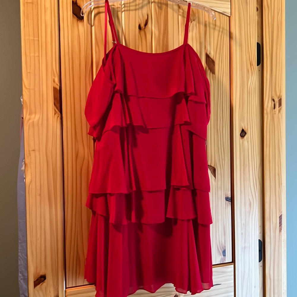This amazing red dress is a show stopper! Never worn. Tags still on.
